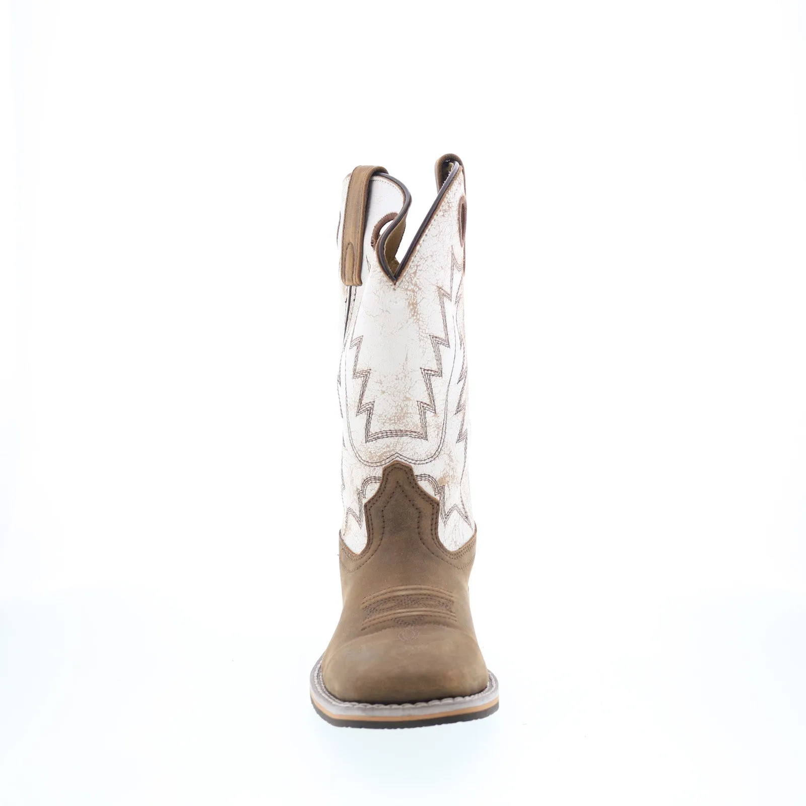 Winter Essential Enhanced grip Smoky Mountain Boots Drifter Square Toe Womens Brown Leather Western Boots