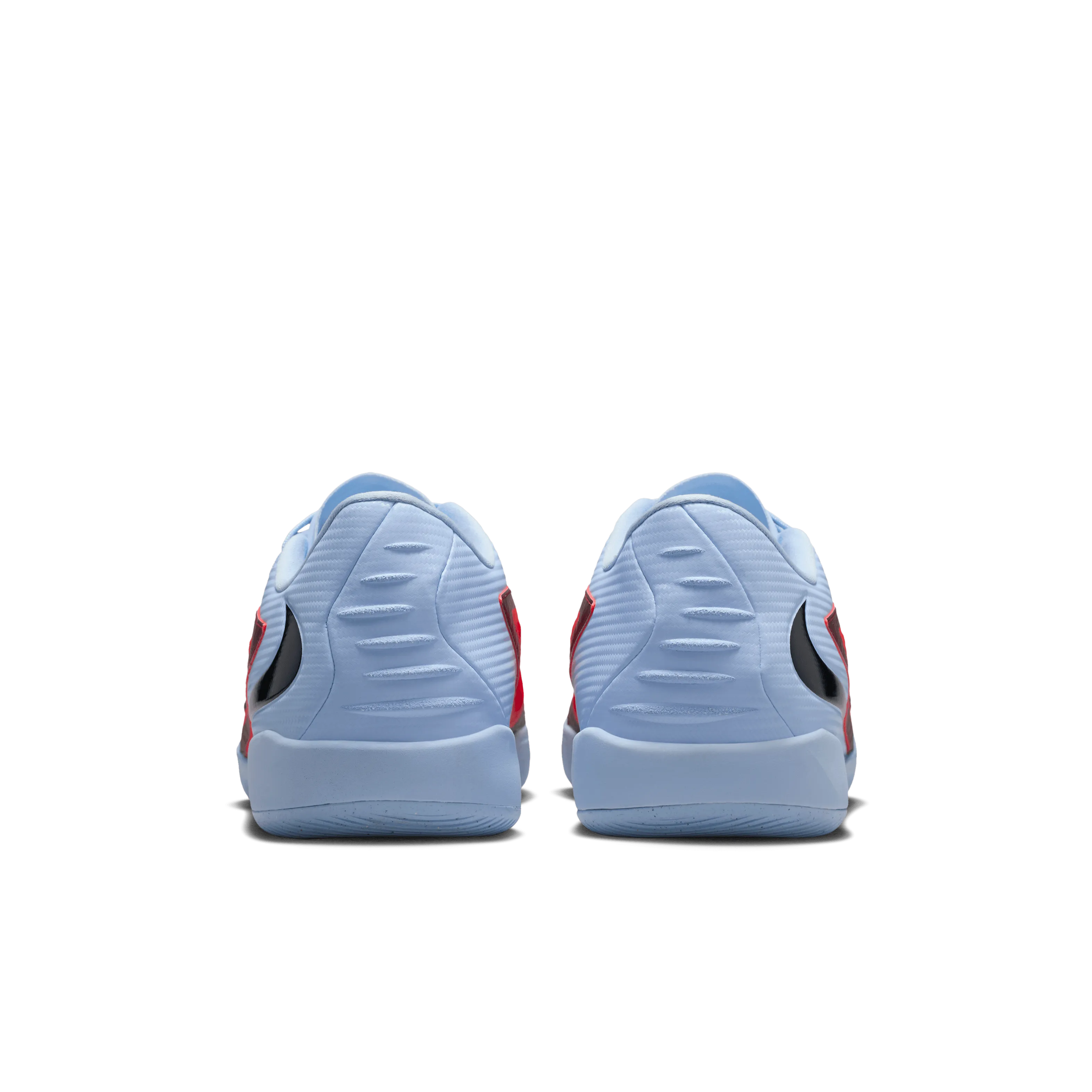 Shine Silver Stable base Nike Phantom 6 Low Academy IC Indoor Football Shoes (Royal Tint/Bright Crimson)