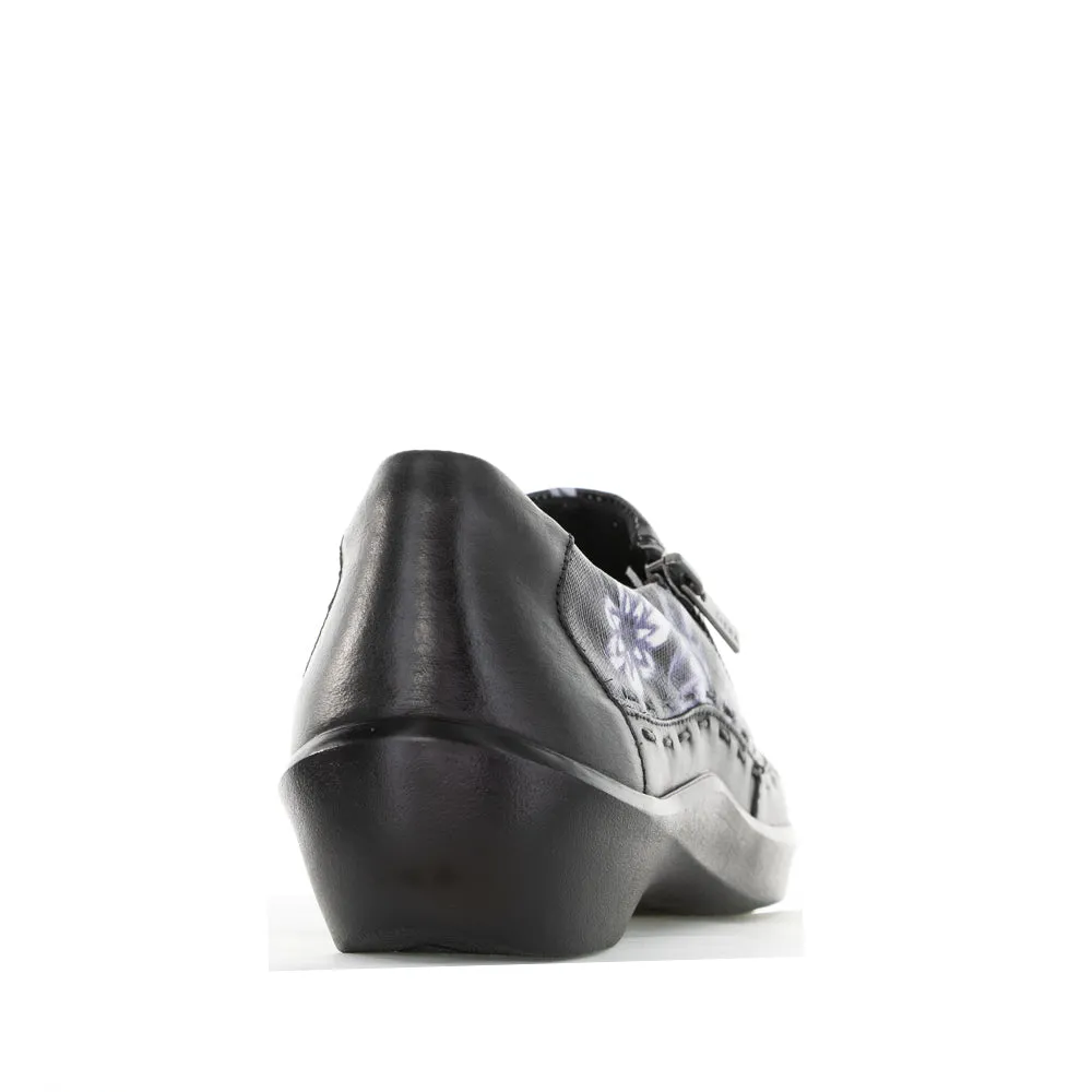 ZIERA ALAYANA BLACK FLOWER Fresh Tone Dance Fit
