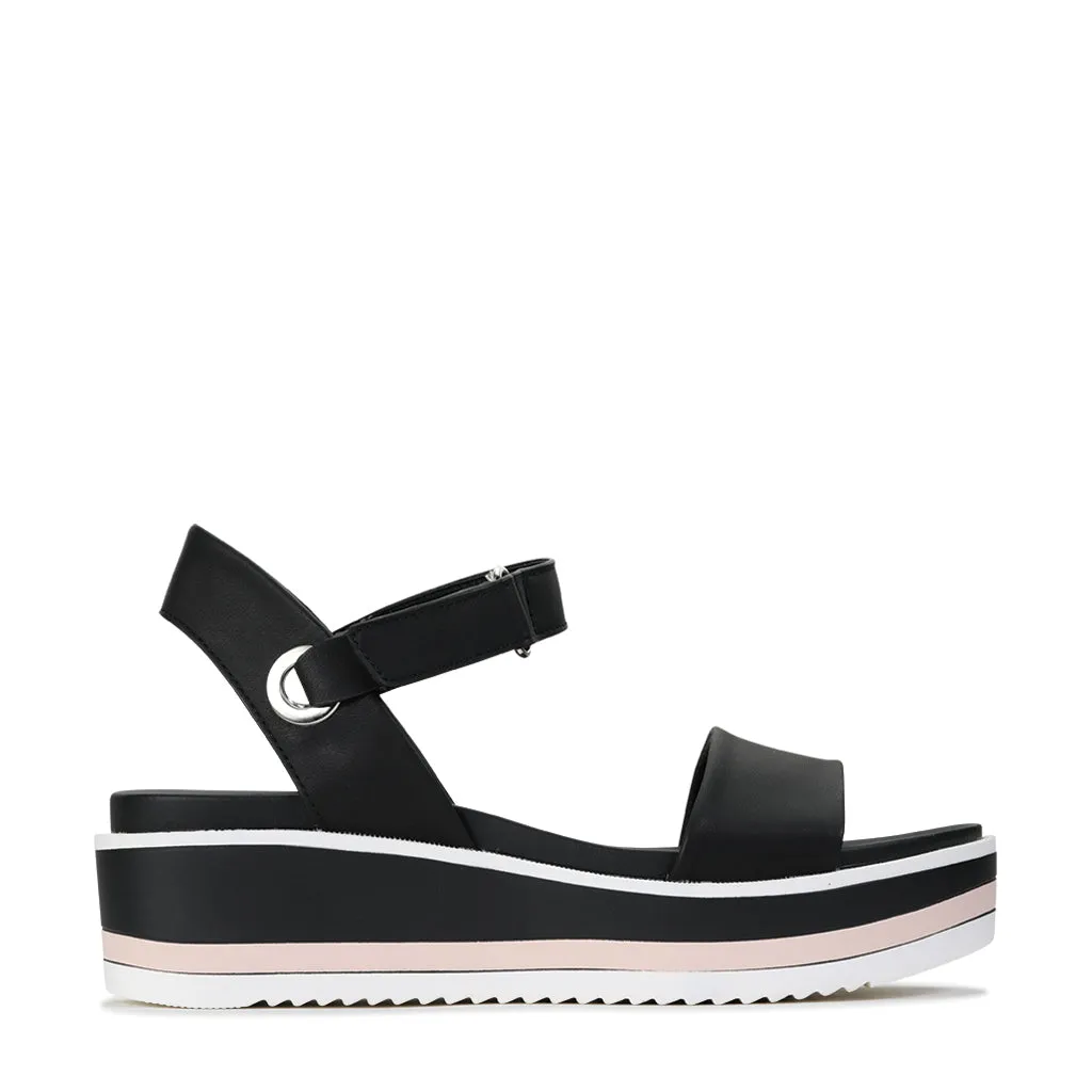 ZITA PLATFORM WEDGE SANDALS Arch support