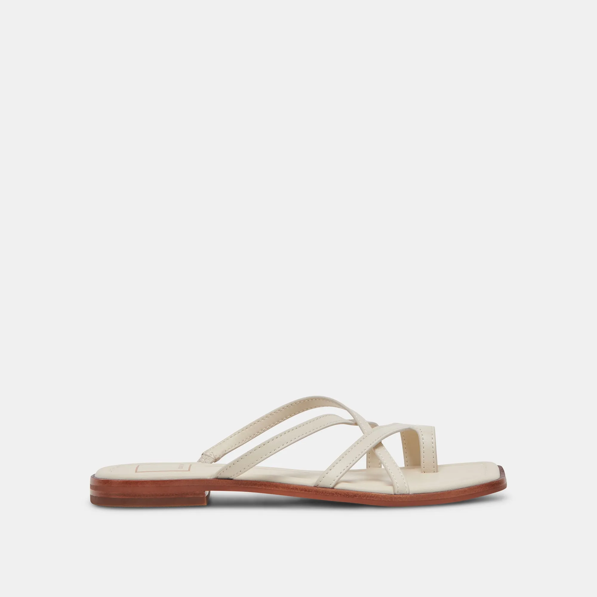 Supportive Outdoor Footwear INDIGO SANDALS IVORY LEATHER