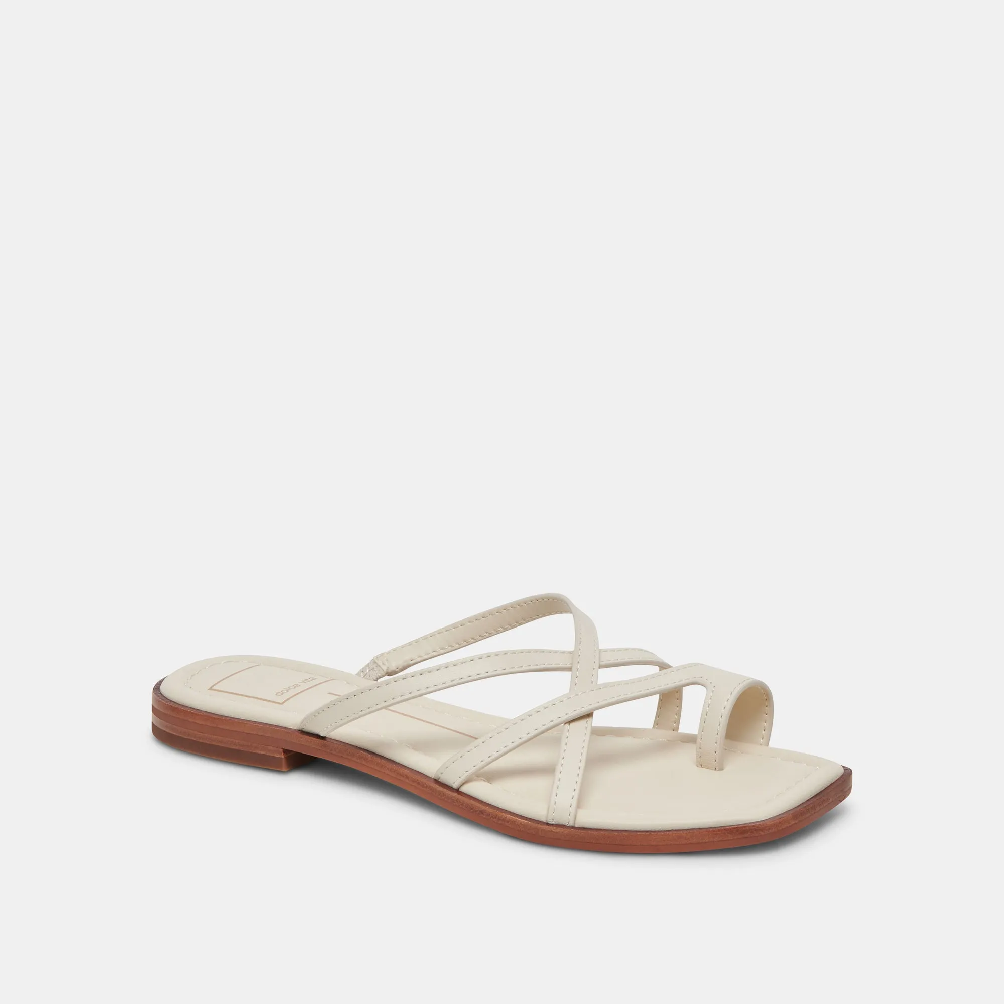 Sweat Free INDIGO SANDALS IVORY LEATHER