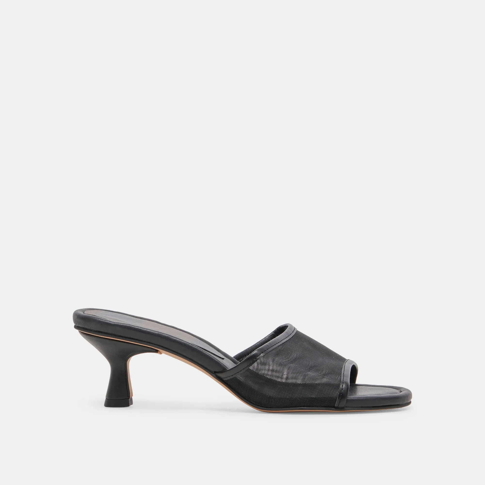 MEEZA HEELS ONYX MESH mesh construction Comfortable Footbed