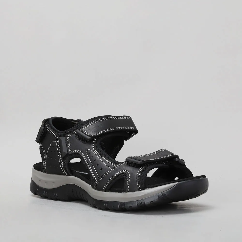 CC RESORTS EKAM BLACK Slip-On Versatility Lightweight Outdoor Footwear