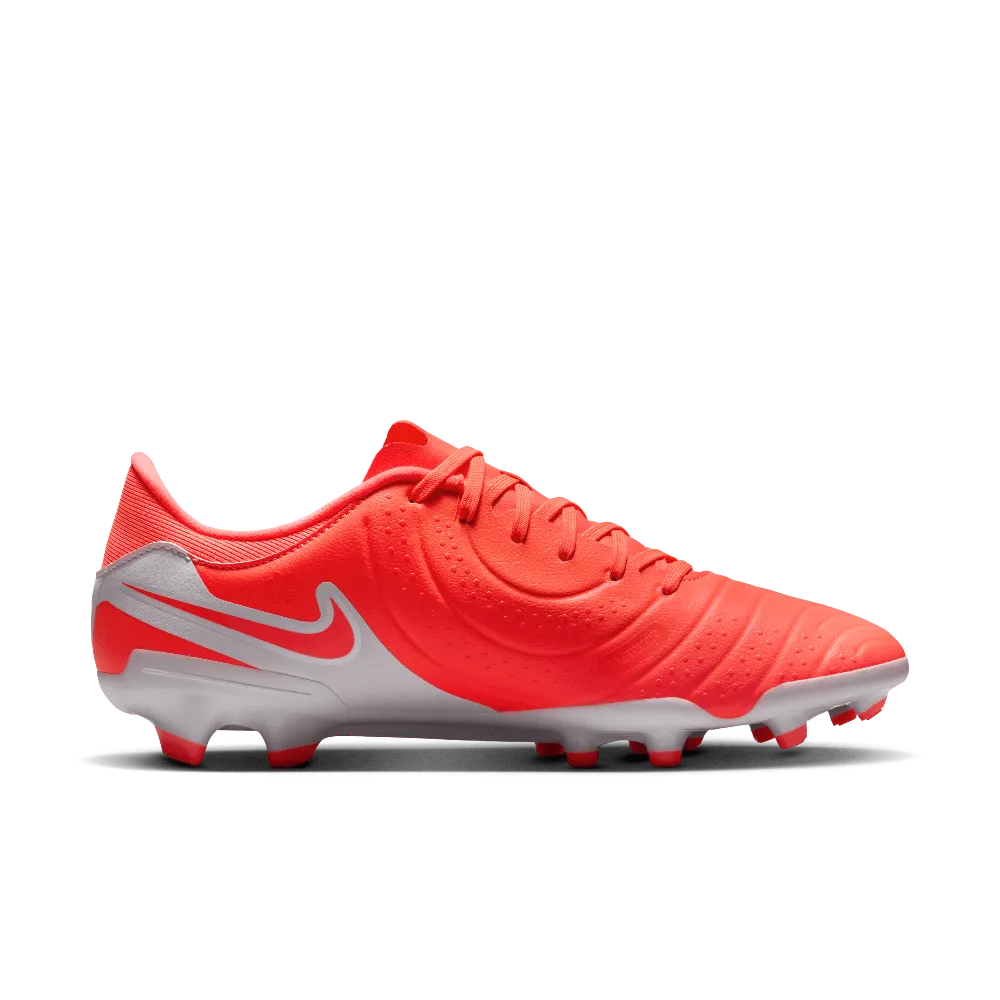 Comfort Padding Cross Road Nike Tiempo Legend 10 Academy FG/MG Football Boots (Hot Lava/White)
