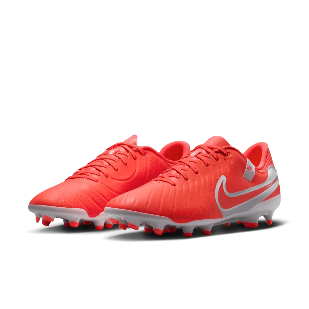Star Shine Desert Cool Nike Tiempo Legend 10 Academy FG/MG Football Boots (Hot Lava/White)