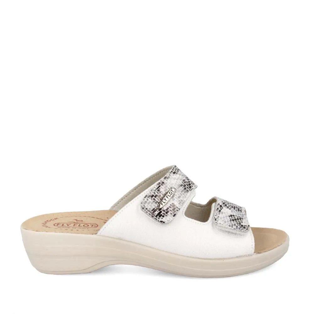FLY FLOT T5B18 QE WHITE Leather Soft
