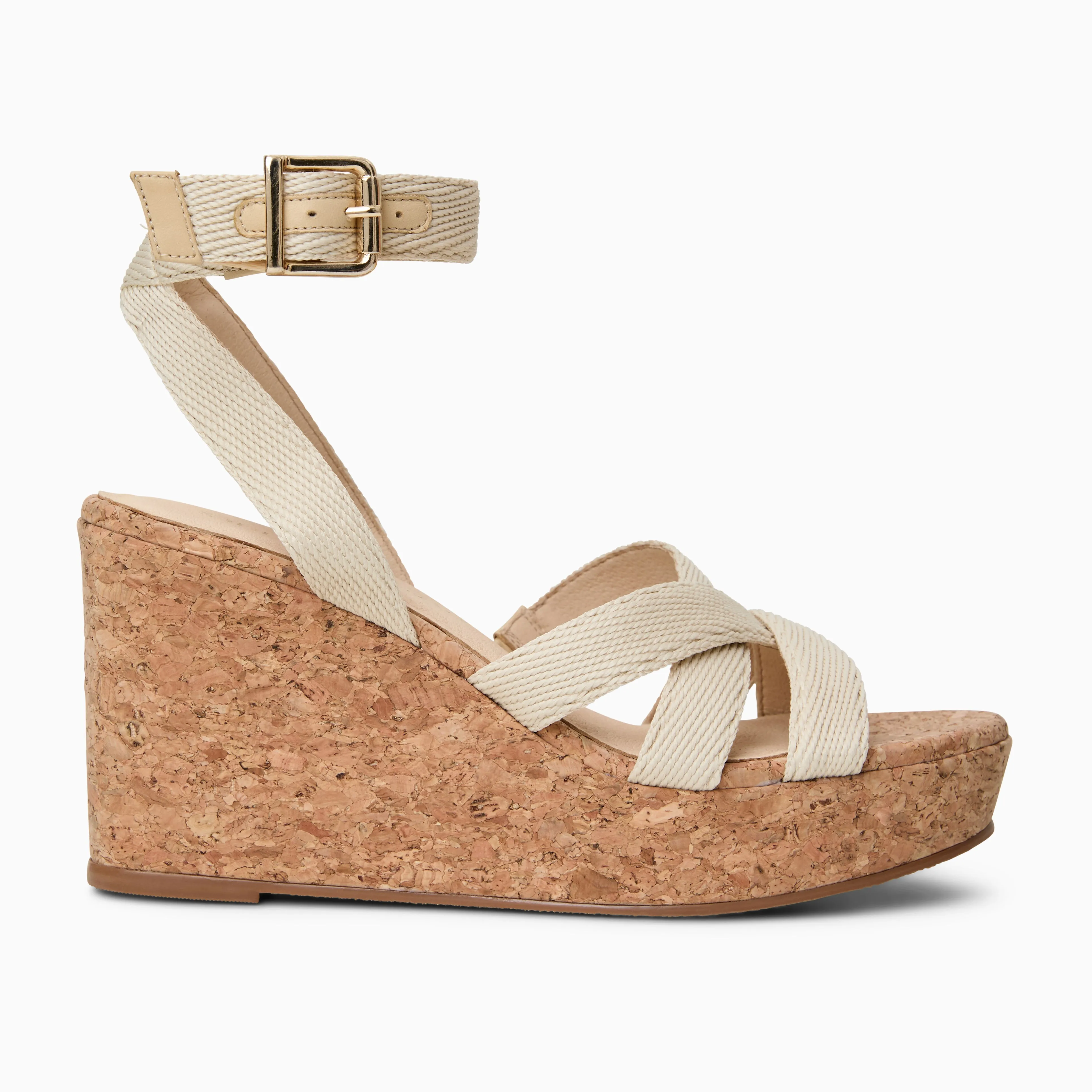 Pippa Wedge Beach Vibe Antique Glow