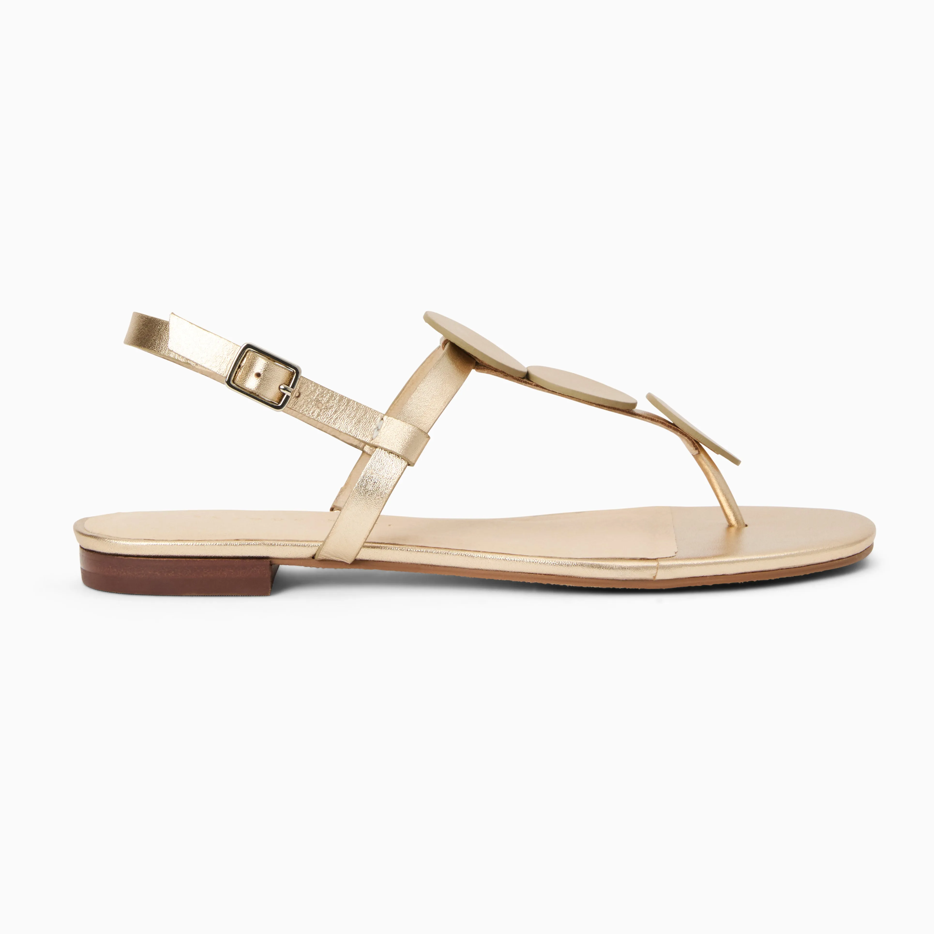 Adjustable Worth Flat Sandal