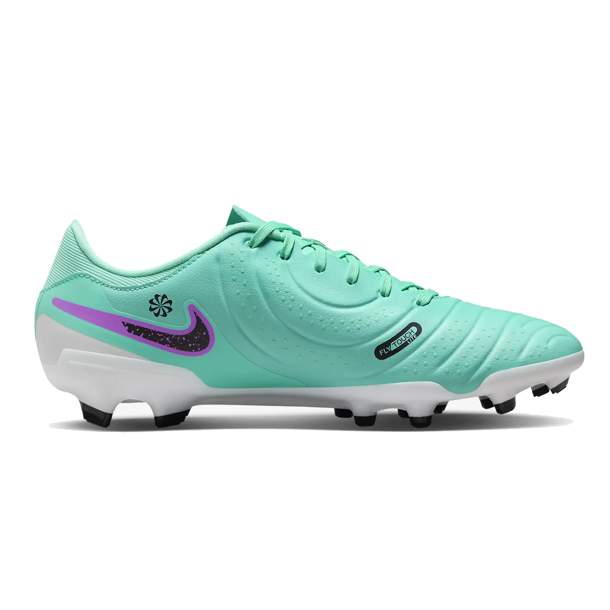 Nike Legend 10 Academy FG/MG Soccer Cleats (Hyper Turquoise/Fuchsia Dream) Play Energy Shock Diffusion