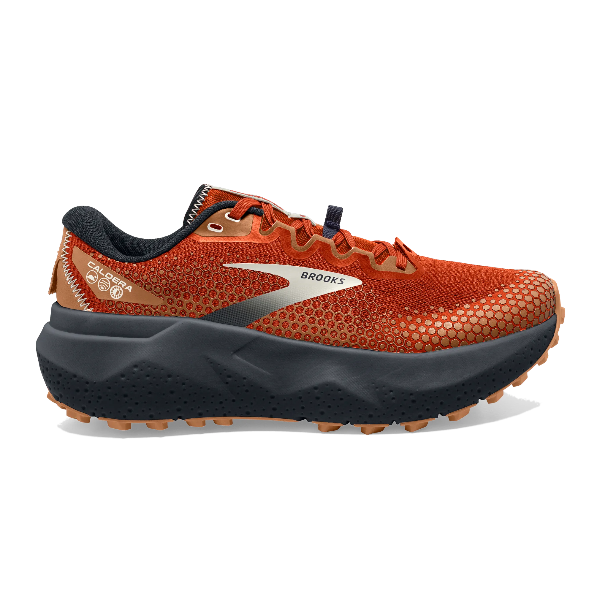 non - stretchy running option men's style Men's Caldera 6