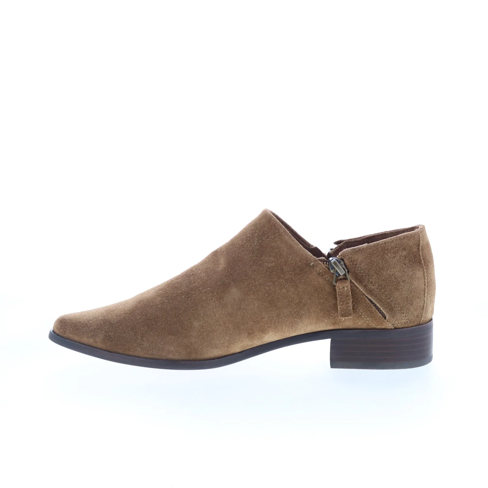 Johnston & Murphy Veronica 78-51893 Womens Brown Suede Ankle & Booties Boots Urban Comfort