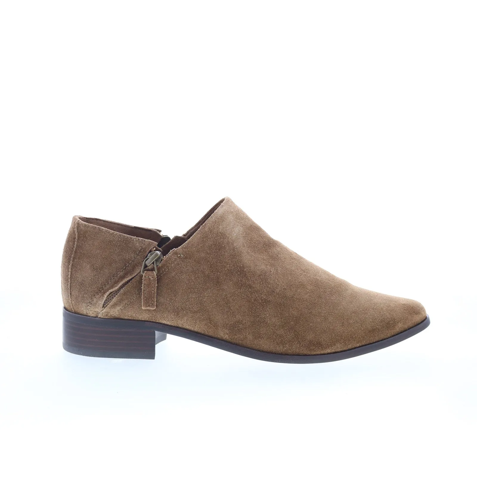 Desert Wear Timeless Look Johnston & Murphy Veronica 78-51893 Womens Brown Suede Ankle & Booties Boots