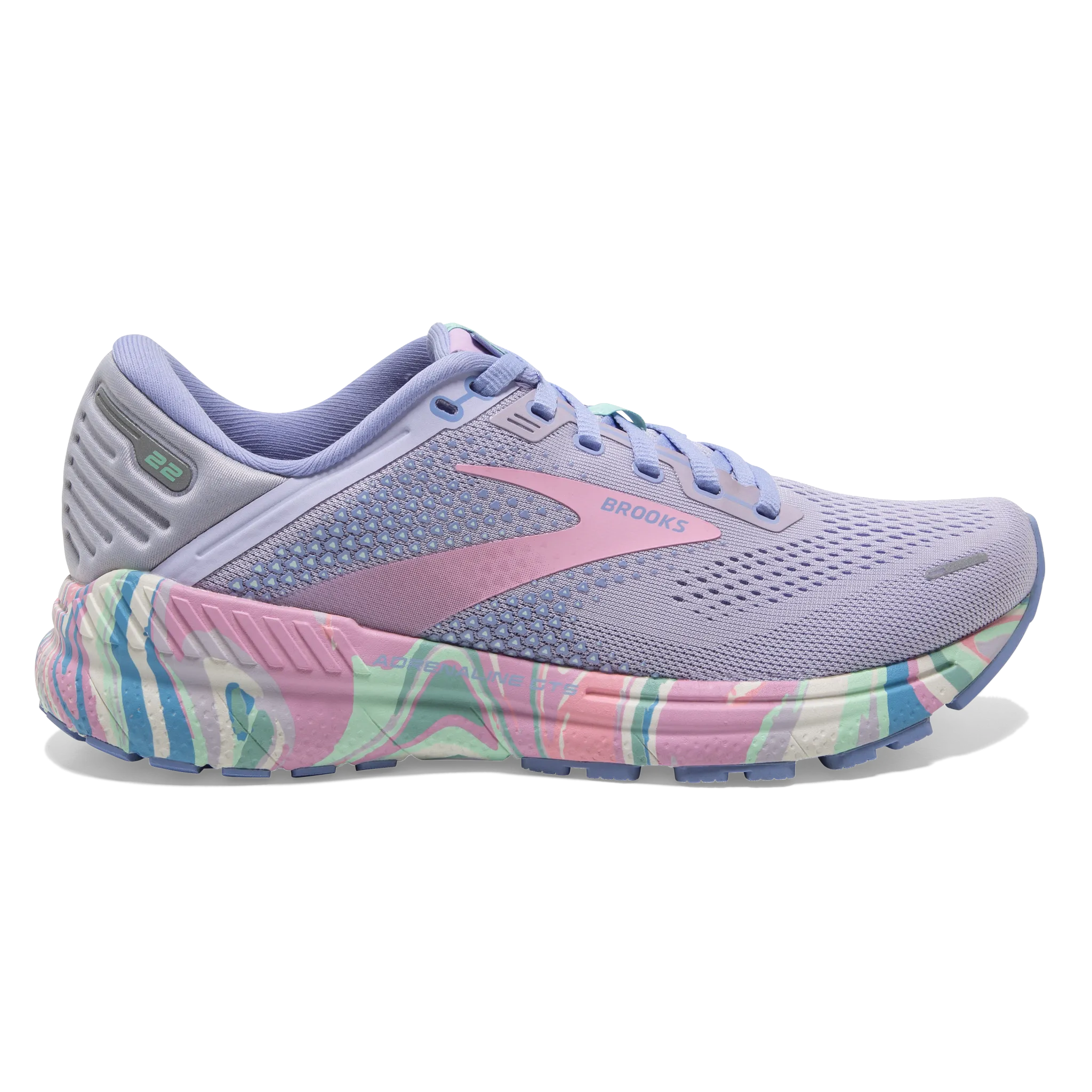 Women's Adrenaline GTS 22 High Durability running on sand