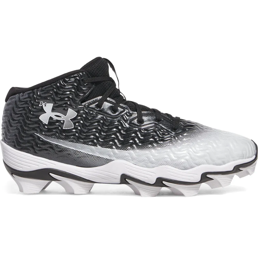 Men's Under Armour Spotlight Hammer Football Cleats 2E (Wide) Fast Control Speed Grip