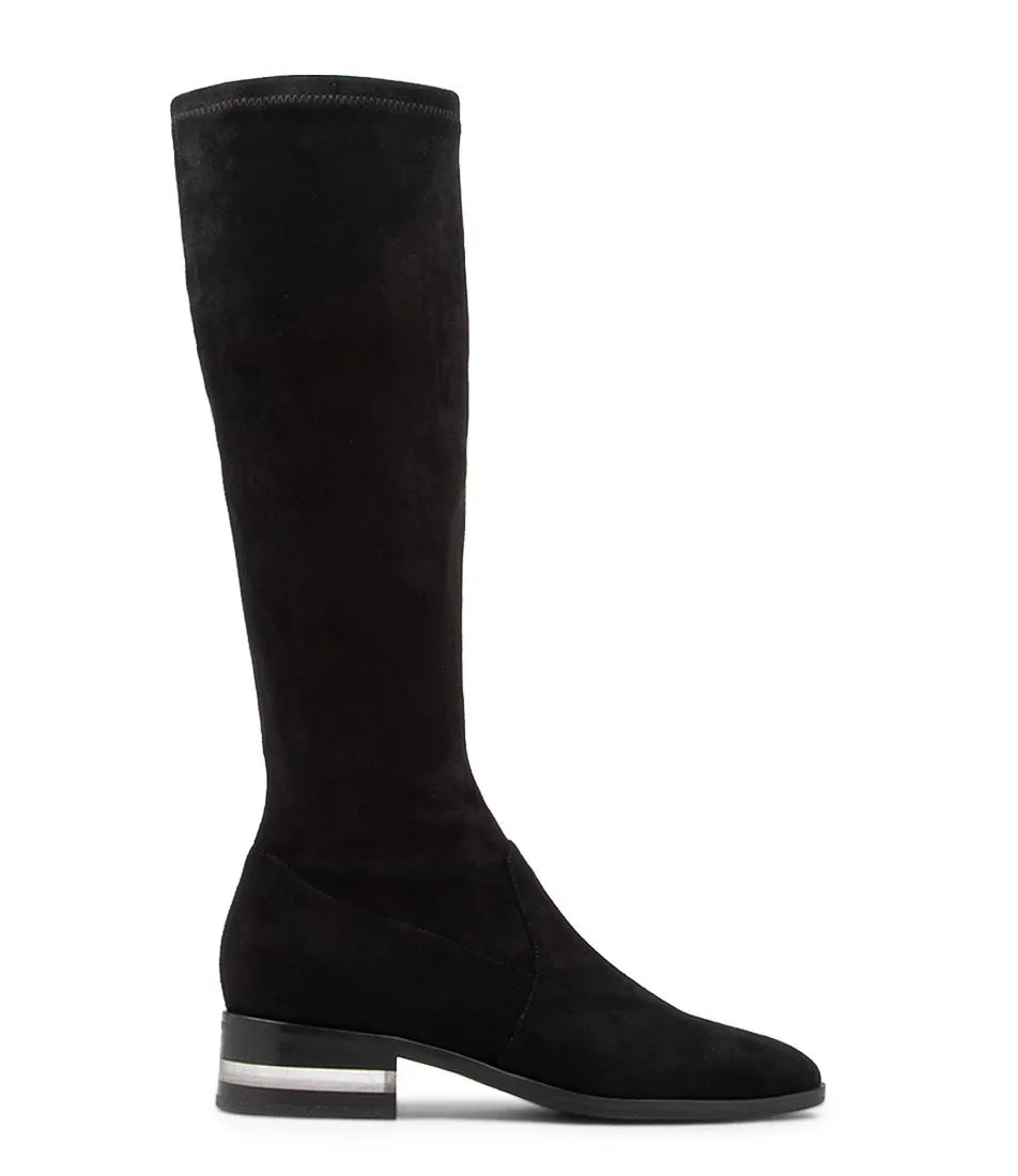 Lace Up Style DJANGO & JULIETTE FLOWING BLACK