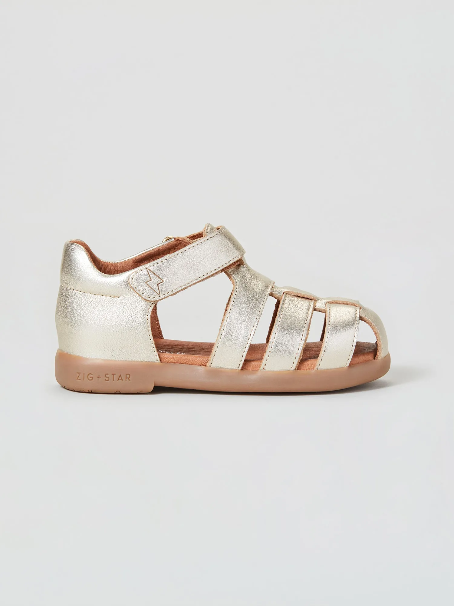 Foot Hug Multi Use Cosmic Infant Closed-Toe Kids' Sandal Gold Dust