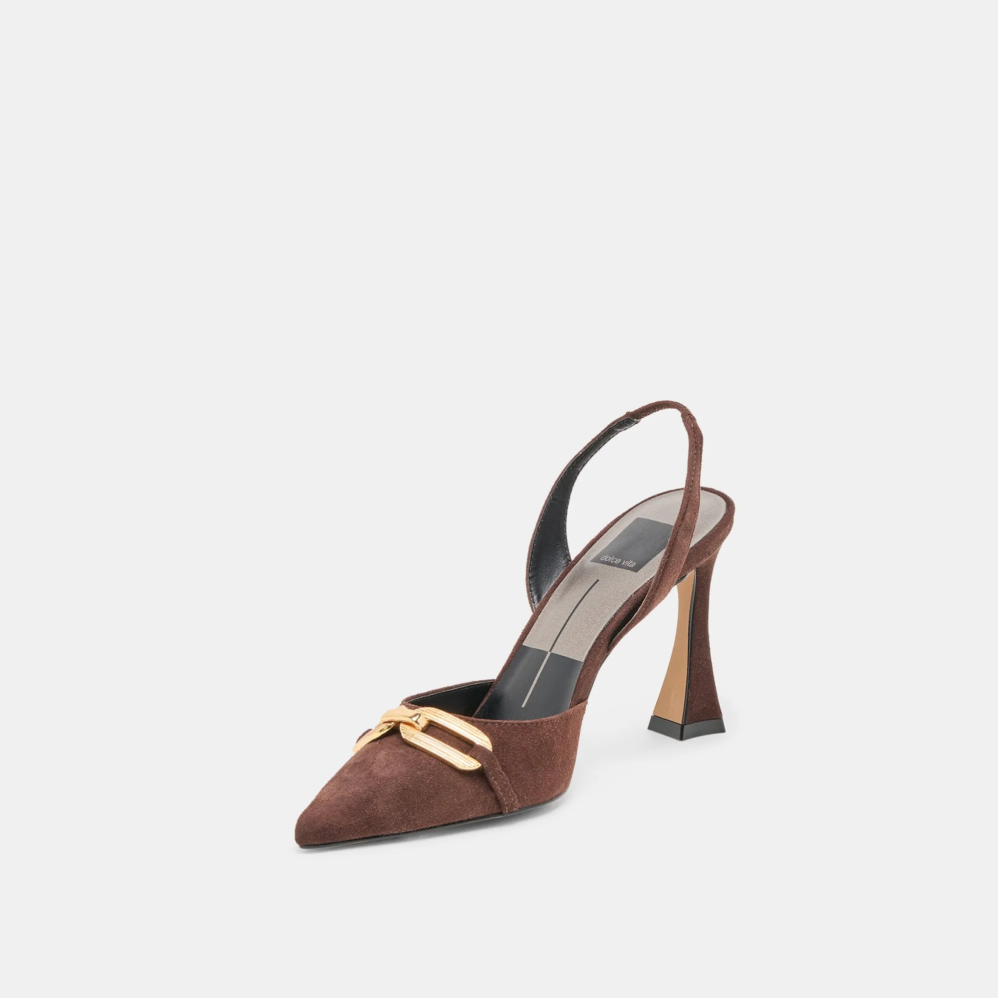 MALIK HEELS MAHOGANY NUBUCK Soft Cushioning
