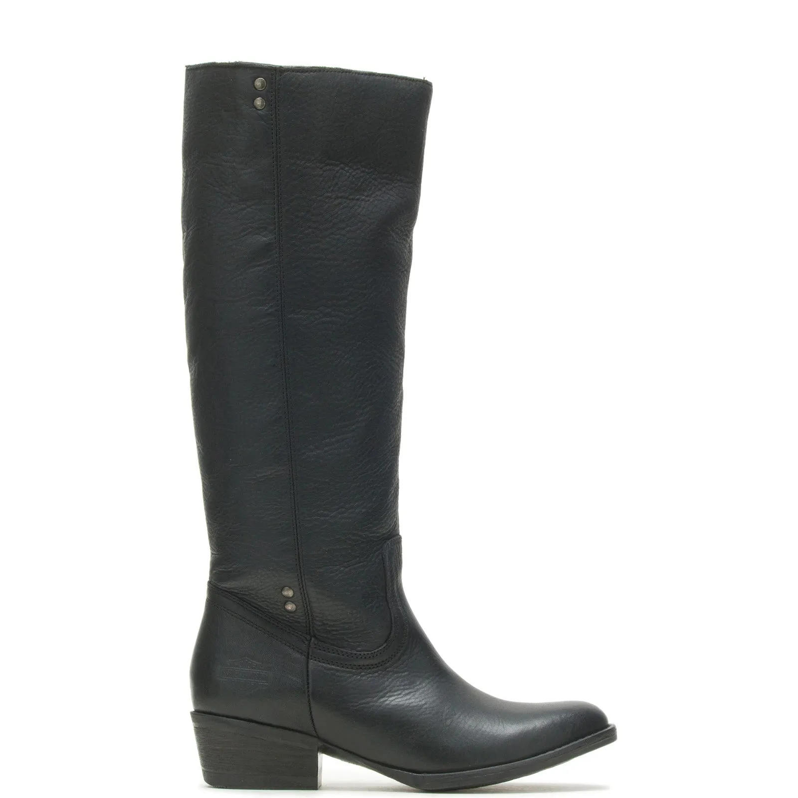 High Ankle Support Harley-Davidson Lorene 14" D84740 Womens Black Leather Motorcycle Boots
