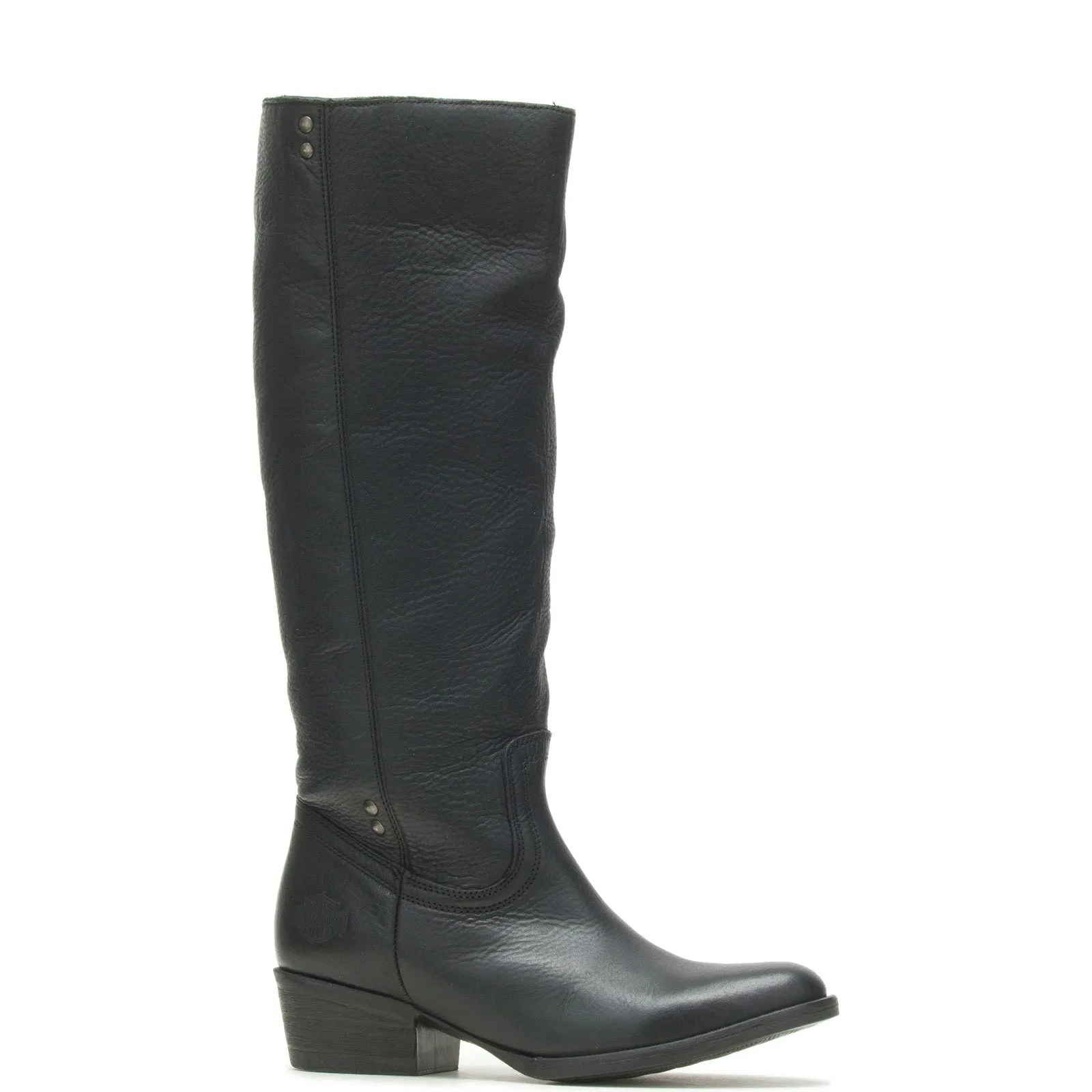 Comfortable Design Harley-Davidson Lorene 14" D84740 Womens Black Leather Motorcycle Boots
