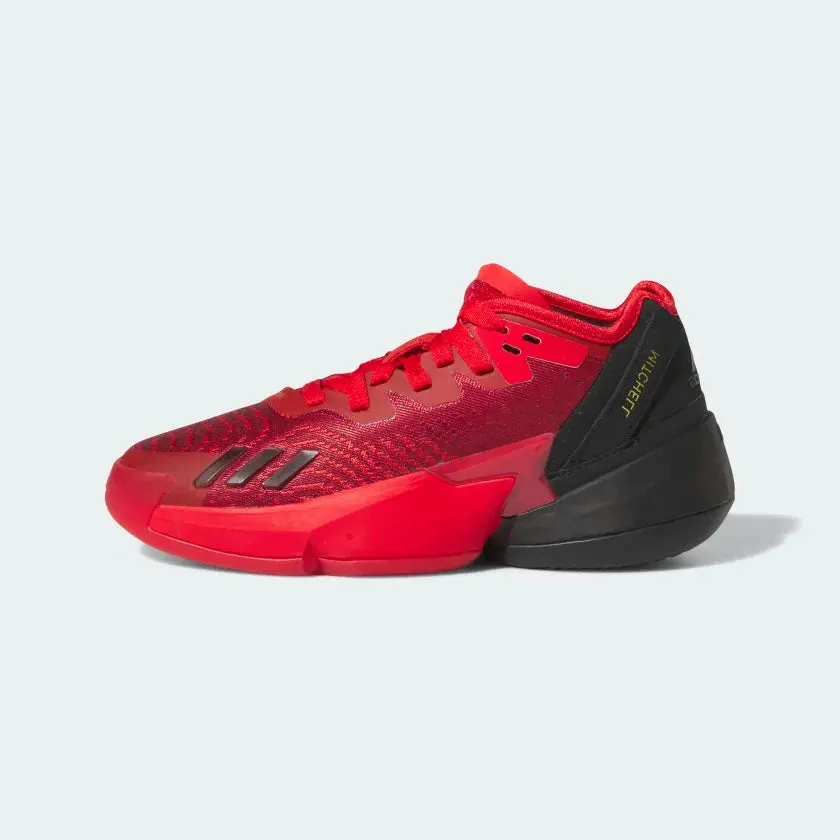 Durable Fabric Firm Ground ADIDAS D.O.N. Issue #4 Basketball Shoes Junior