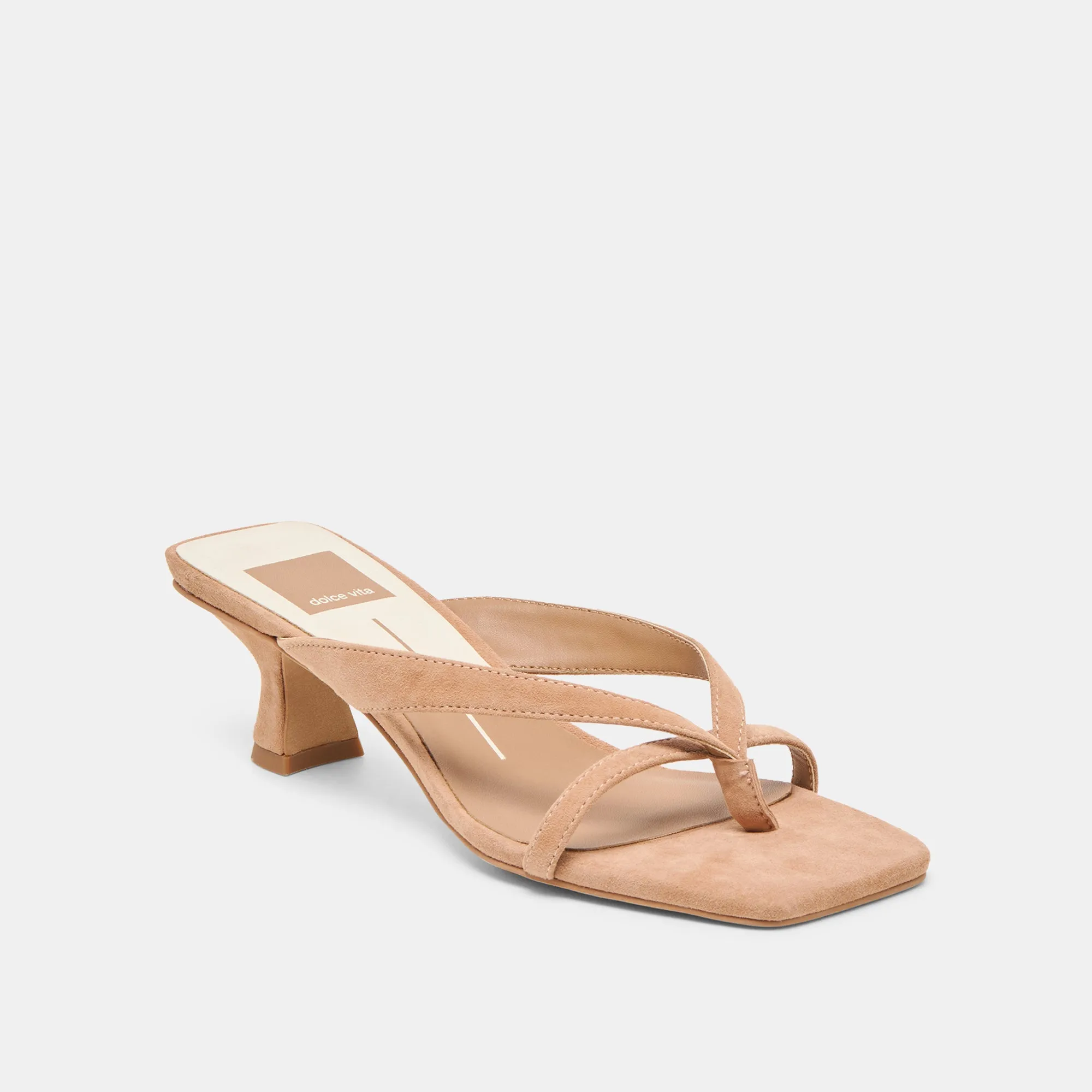 Flexible Outdoor Shoes Smart Design BREVEL HEELS TOFFEE SUEDE