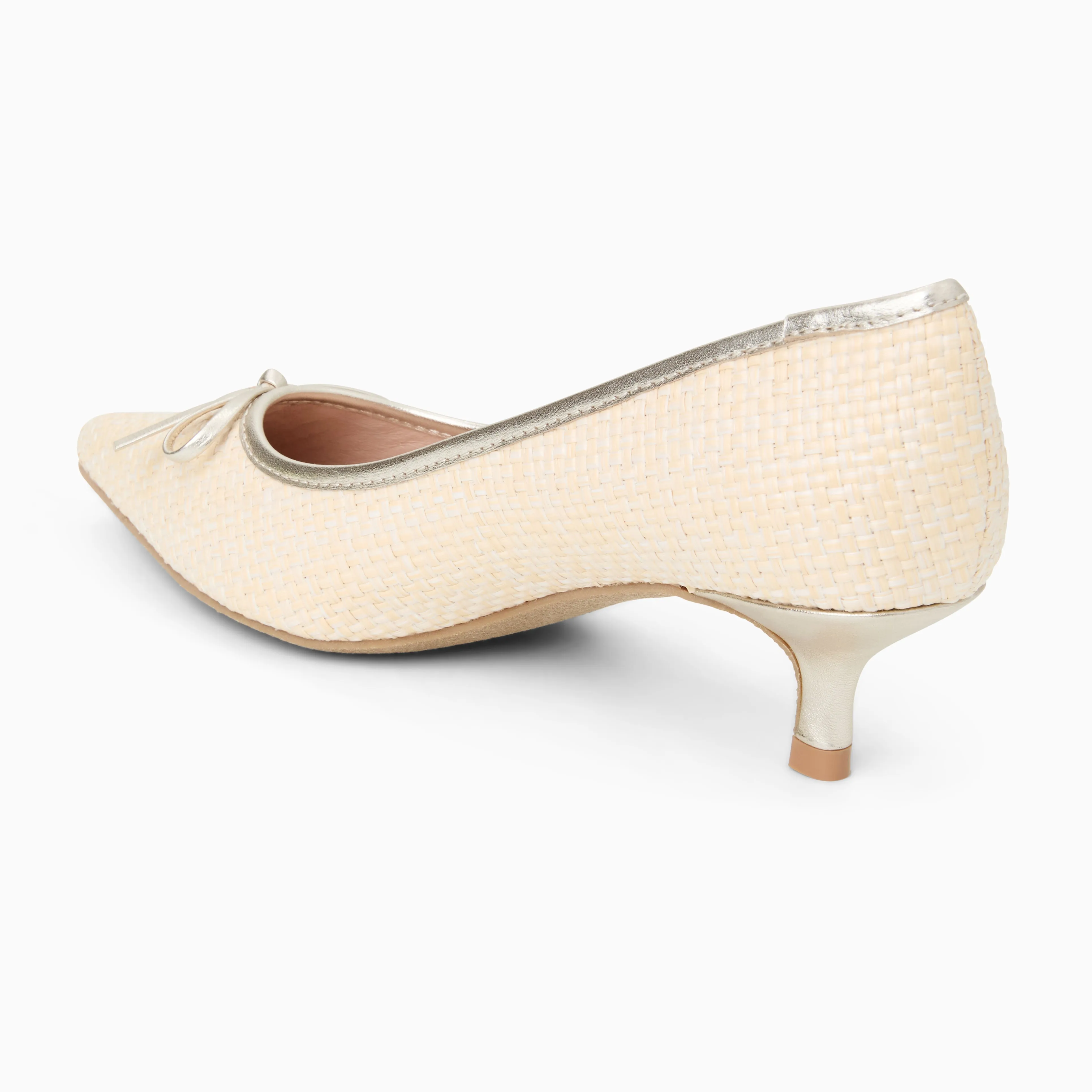 Pammi Kitten Heel Pump Reinforced