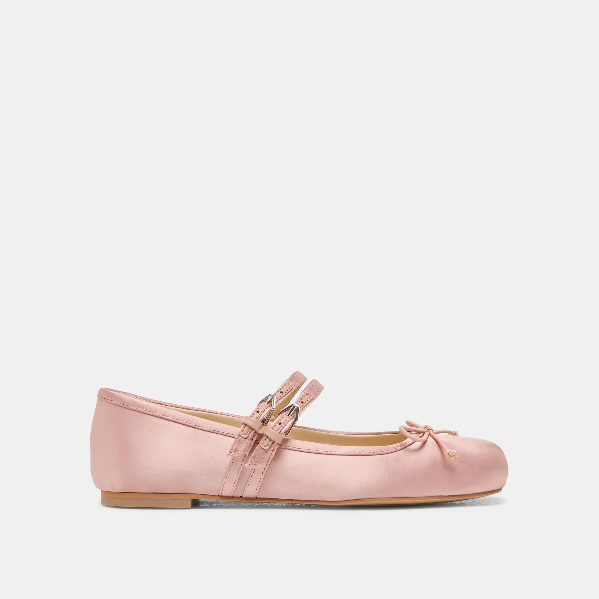 GIBSEN BALLET FLATS BLUSH SATIN Casual