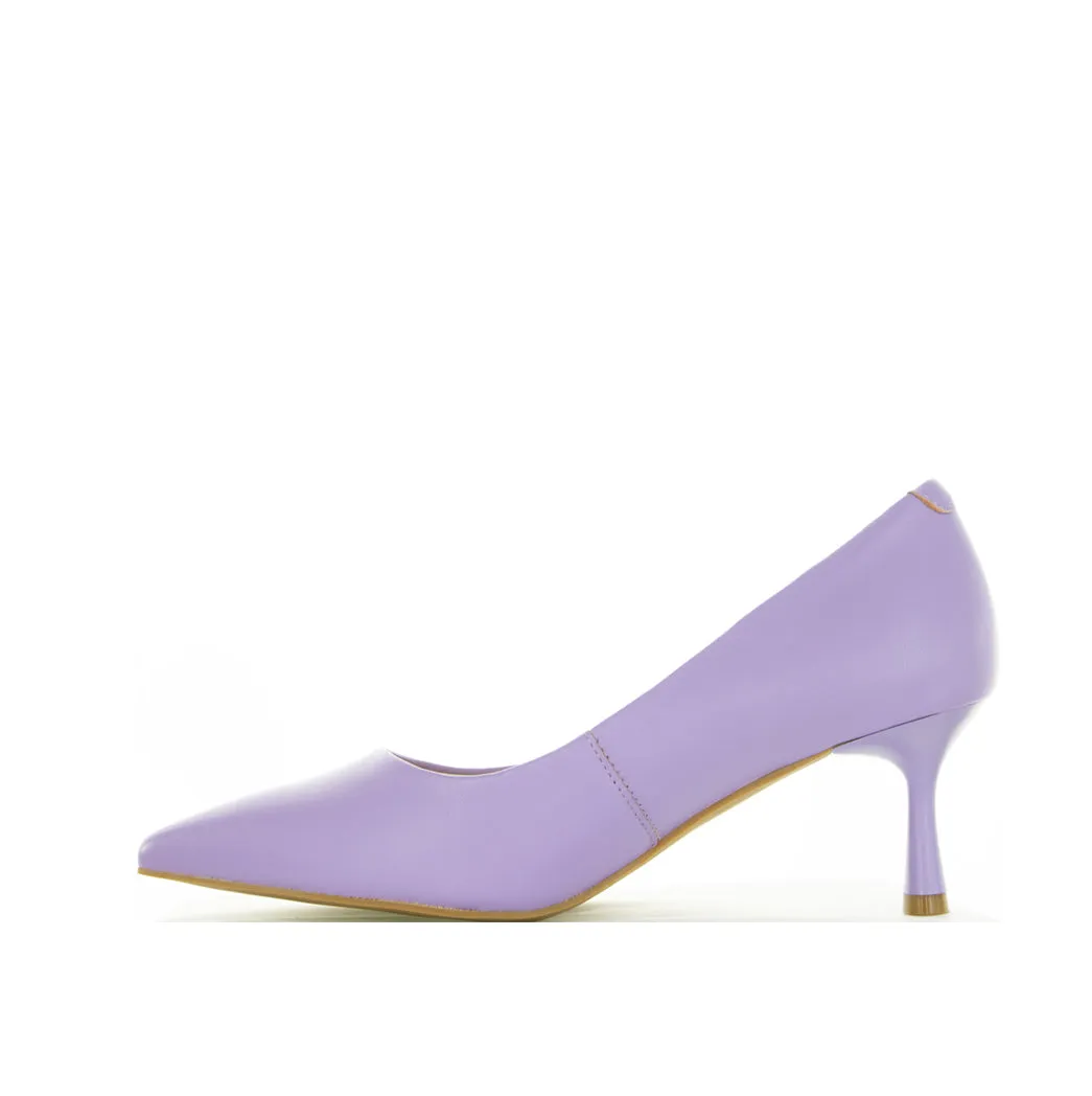 MILA RAINE ANGEL ORCHID BLOOM Plush Heels