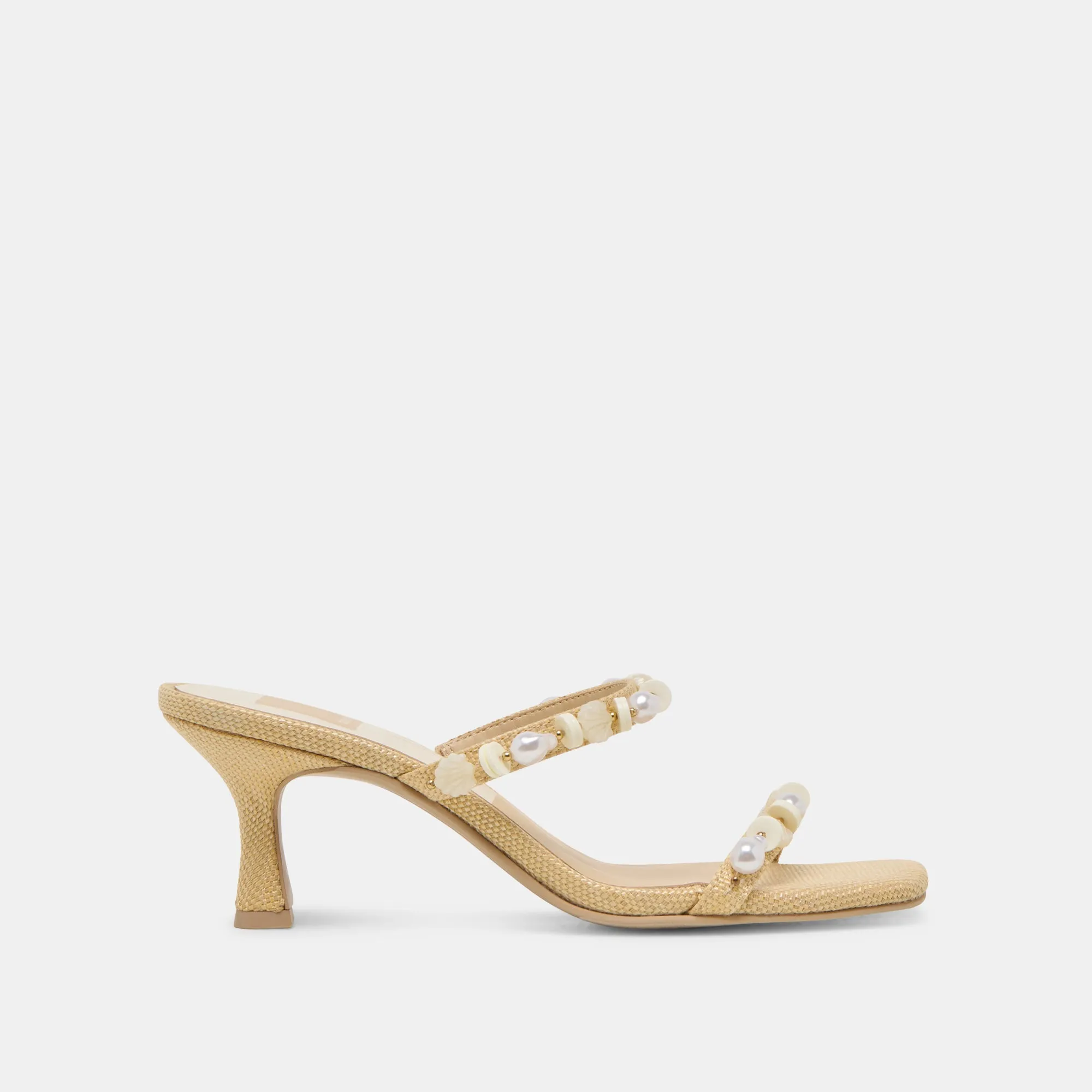 GRASON HEELS LT NATURAL RAFFIA Holiday Fashion Heels