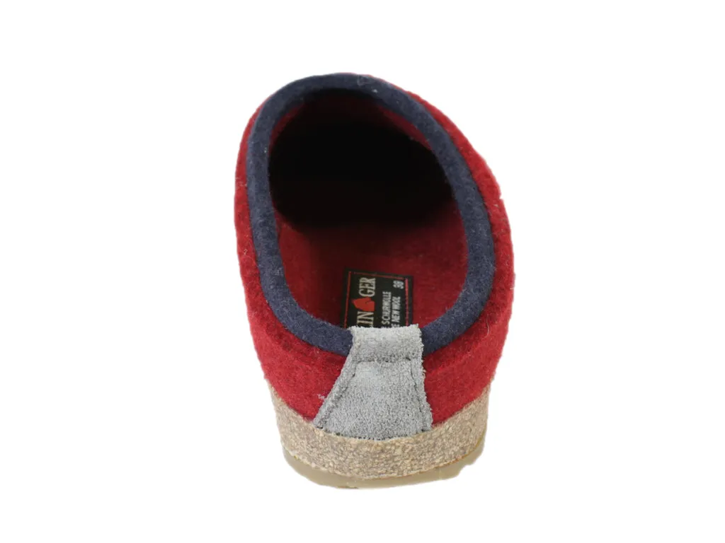 Haflinger Clogs Grizzly Kris Paprika Quick Flow