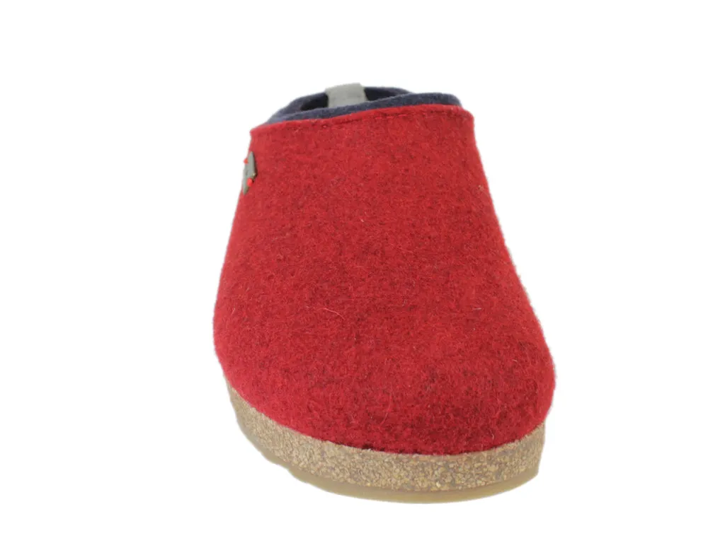 Haflinger Clogs Grizzly Kris Paprika Tropic Mode