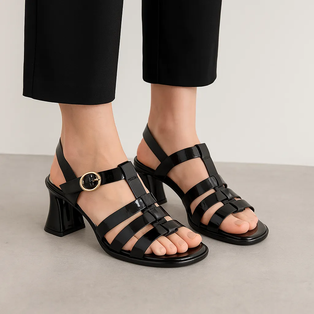 BRESLEY DANCE BLACK Boardwalk Glam Breezy Mood