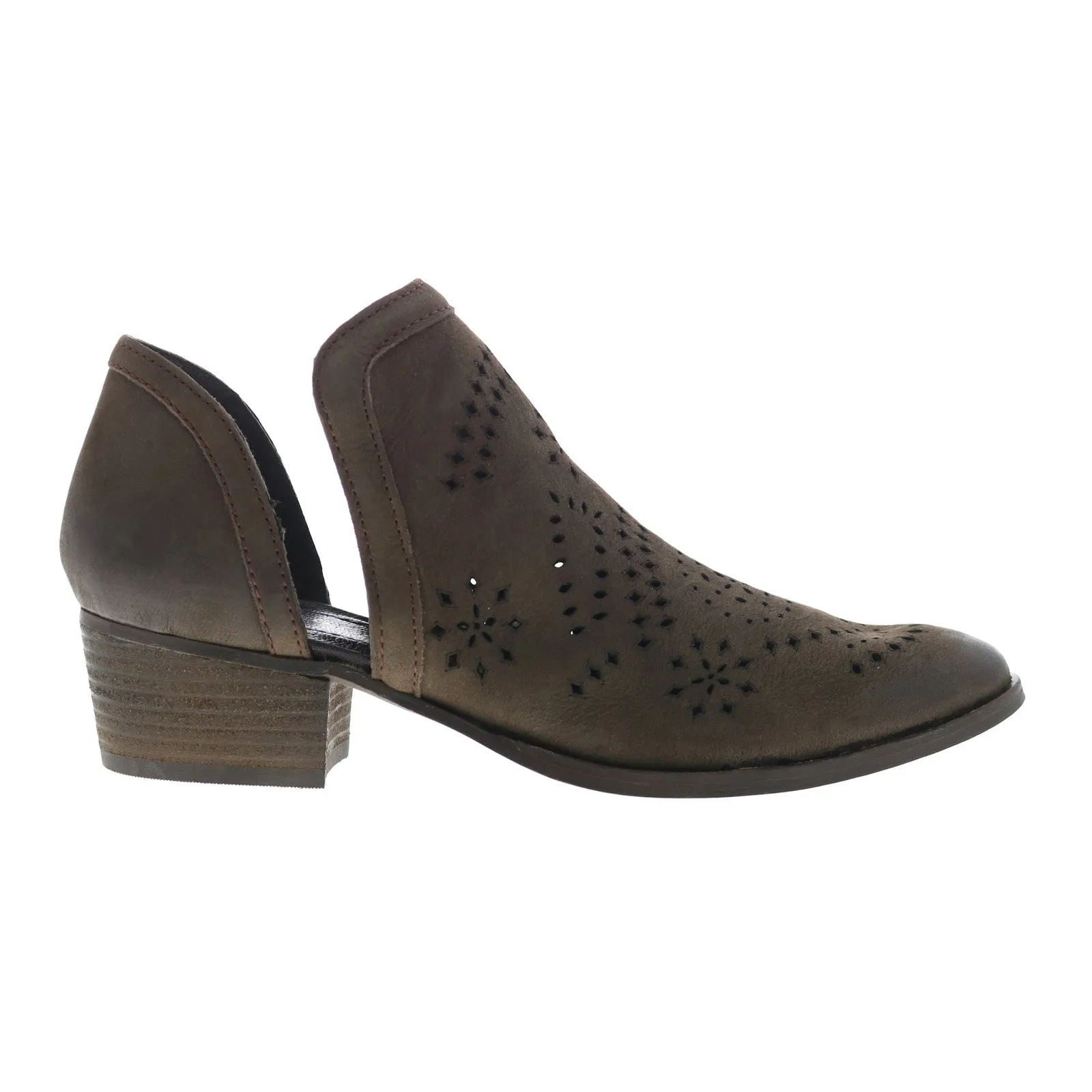 Casual Outfit Quick-Dry Very Volatile Zamora PVV701 Womens Brown Leather Ankle & Booties Boots