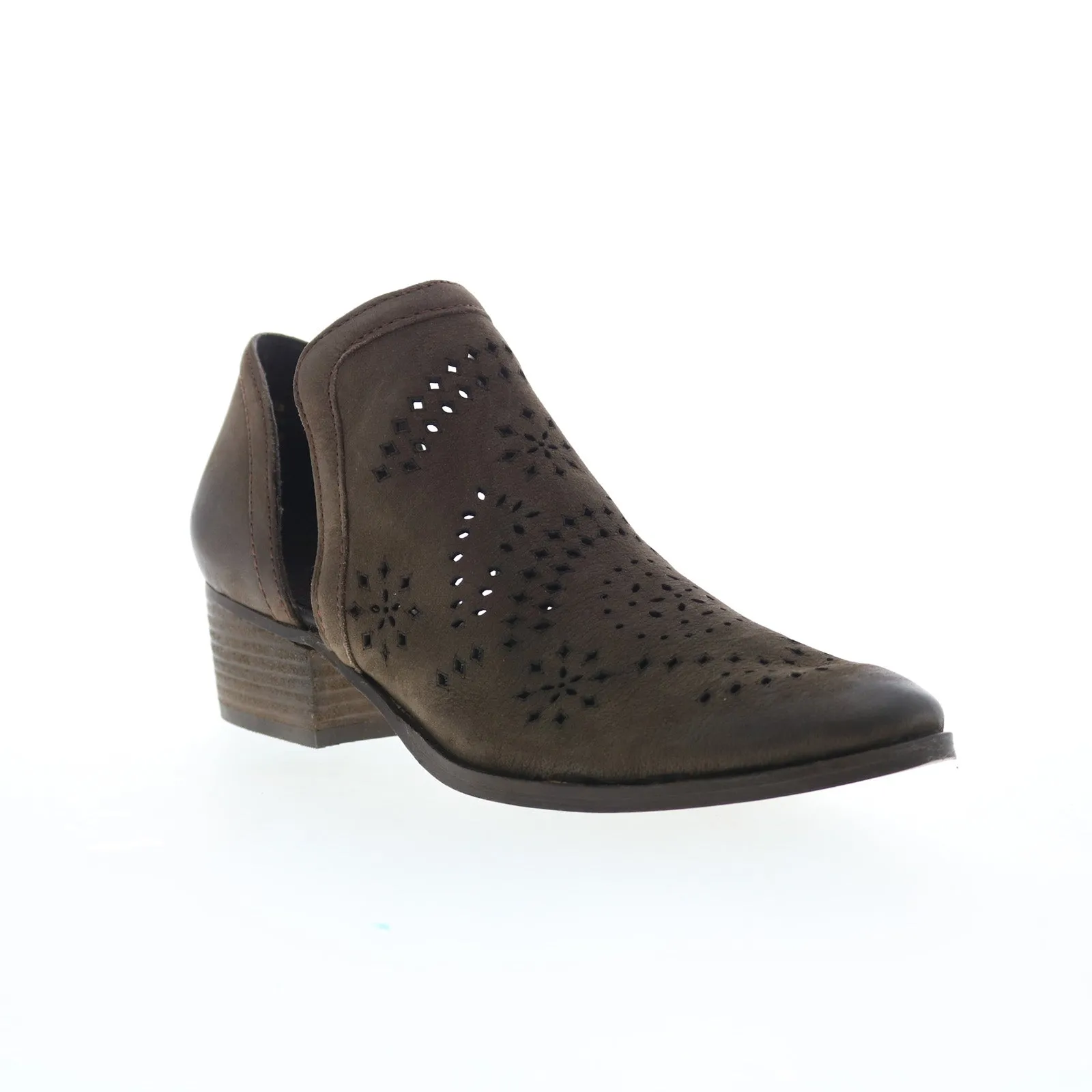 Very Volatile Zamora PVV701 Womens Brown Leather Ankle & Booties Boots Quick Drying