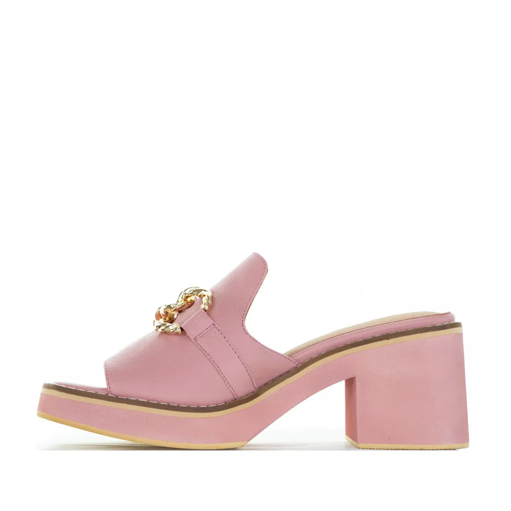 Cushioned heel DJANGO & JULIETTE JAMMS PRETTY PINK