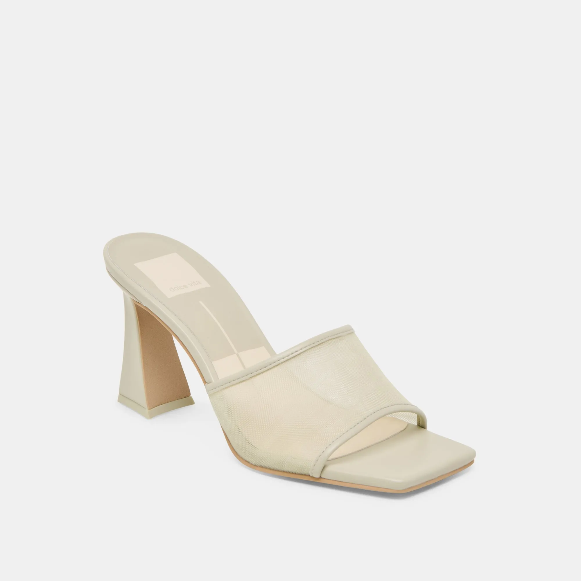 NARDA HEELS LIGHT SAGE MESH Casual Day Heels