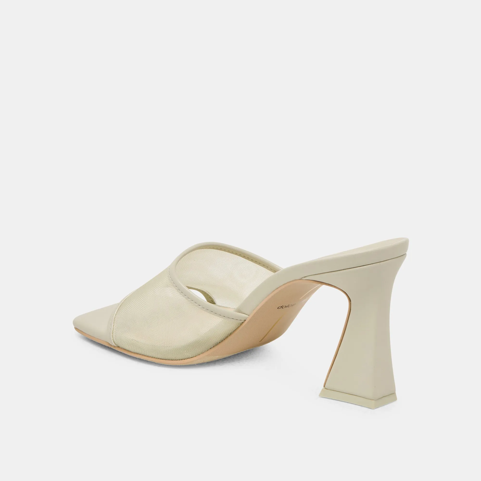 NARDA HEELS LIGHT SAGE MESH Red High Heels for Weddings