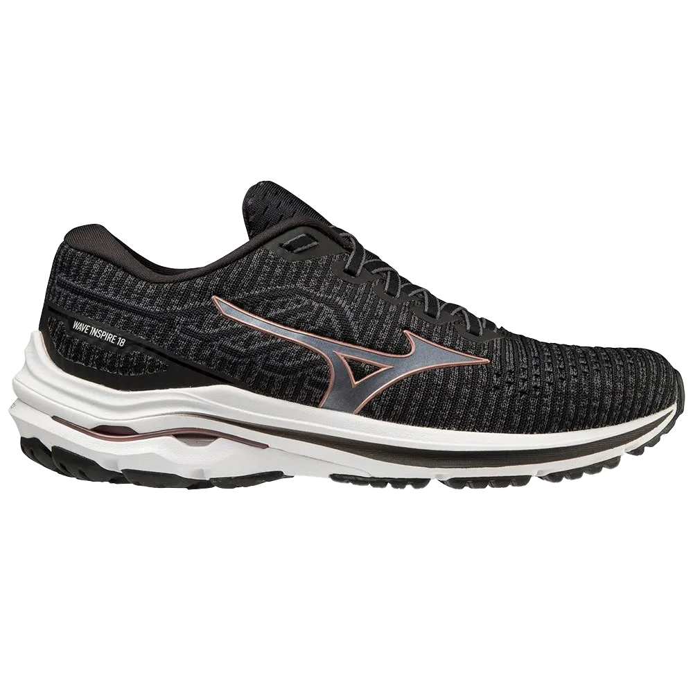 kids' comfort ergonomic running gear Women's Wave Inspire 18 Waveknit