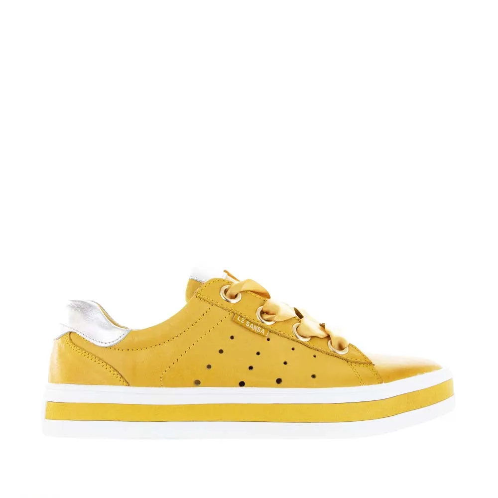 hook - and - loop closure All-Day Wear LE SANSA SAMIA MUSTARD SILVER