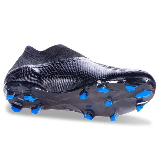 adidas Predator Edge.3 Laceless Firm Ground Soccer Cleats (Core Black) Team Sport