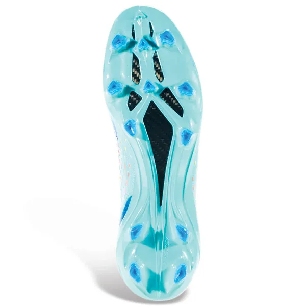 adidas X Speedportal  Firm Ground Soccer Cleats Clear Aqua/Solar Red/Power Blue) Game Formation