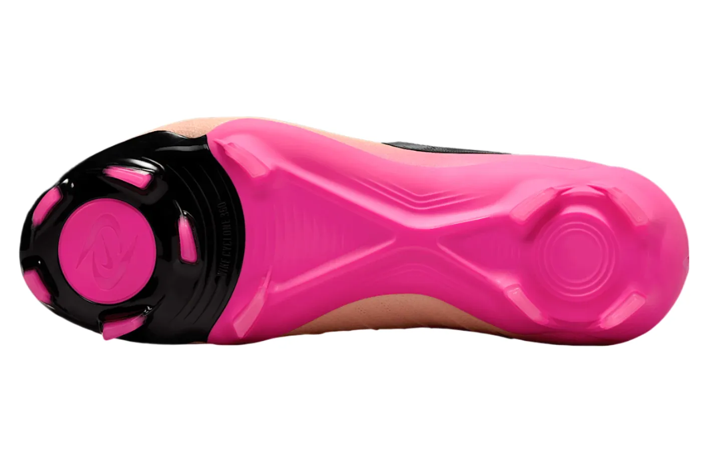 Sharp Turns Nike Phantom Luna II Pro FG Soccer Cleats (Crimson Tint/Black-Pink Blast)