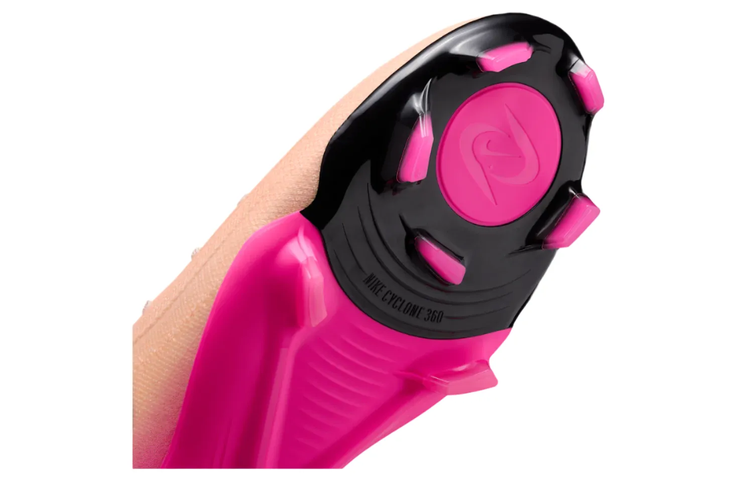 Clean Touch Game Mobility Nike Phantom Luna II Pro FG Soccer Cleats (Crimson Tint/Black-Pink Blast)