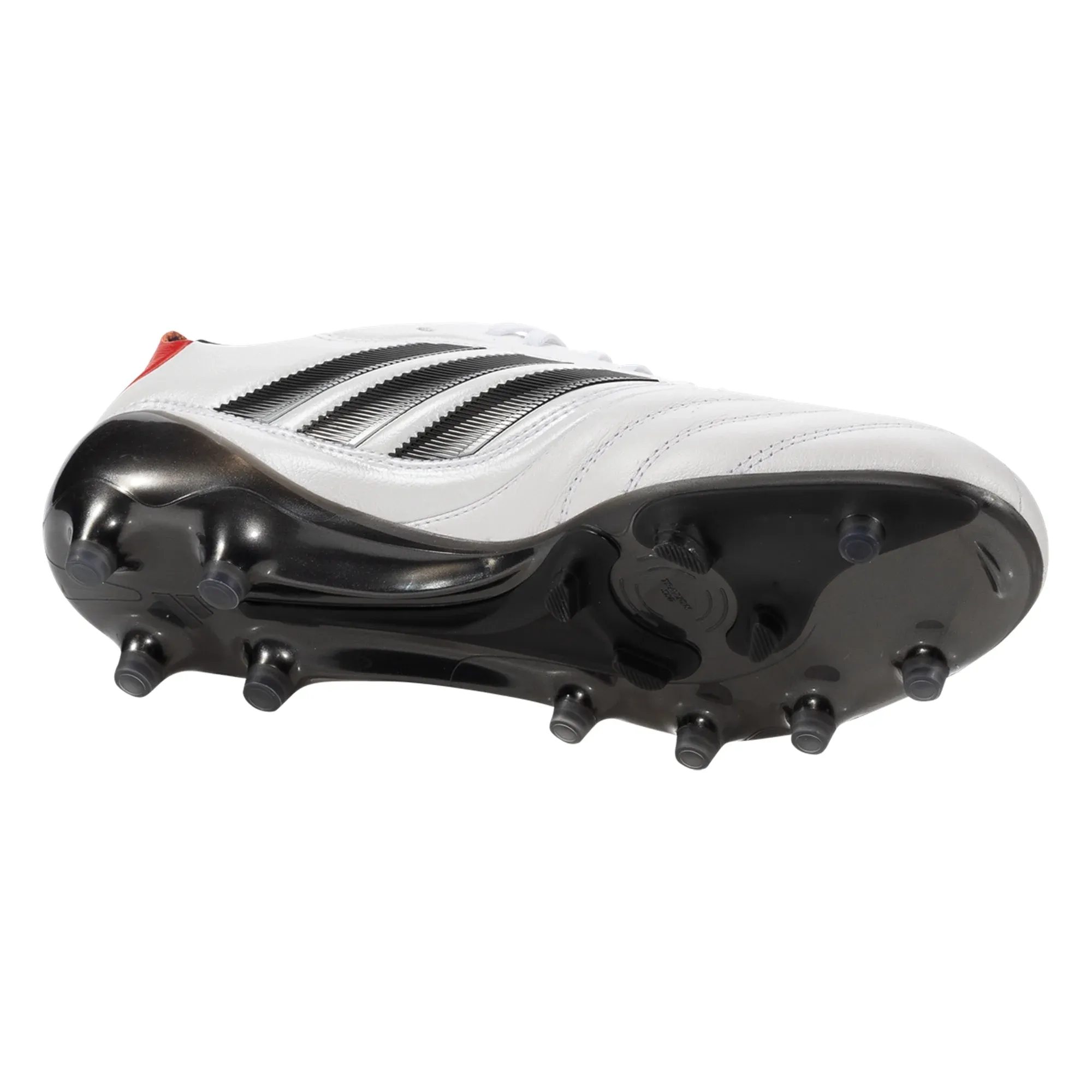 adidas Copa Icon II FG/SG Soccer Cleats (White/Black/Pure Ruby) street soccer Speed Boots
