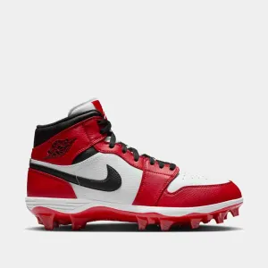 Men's Jordan 1 Mid TD Football Cleats Fitness Level Secure Base