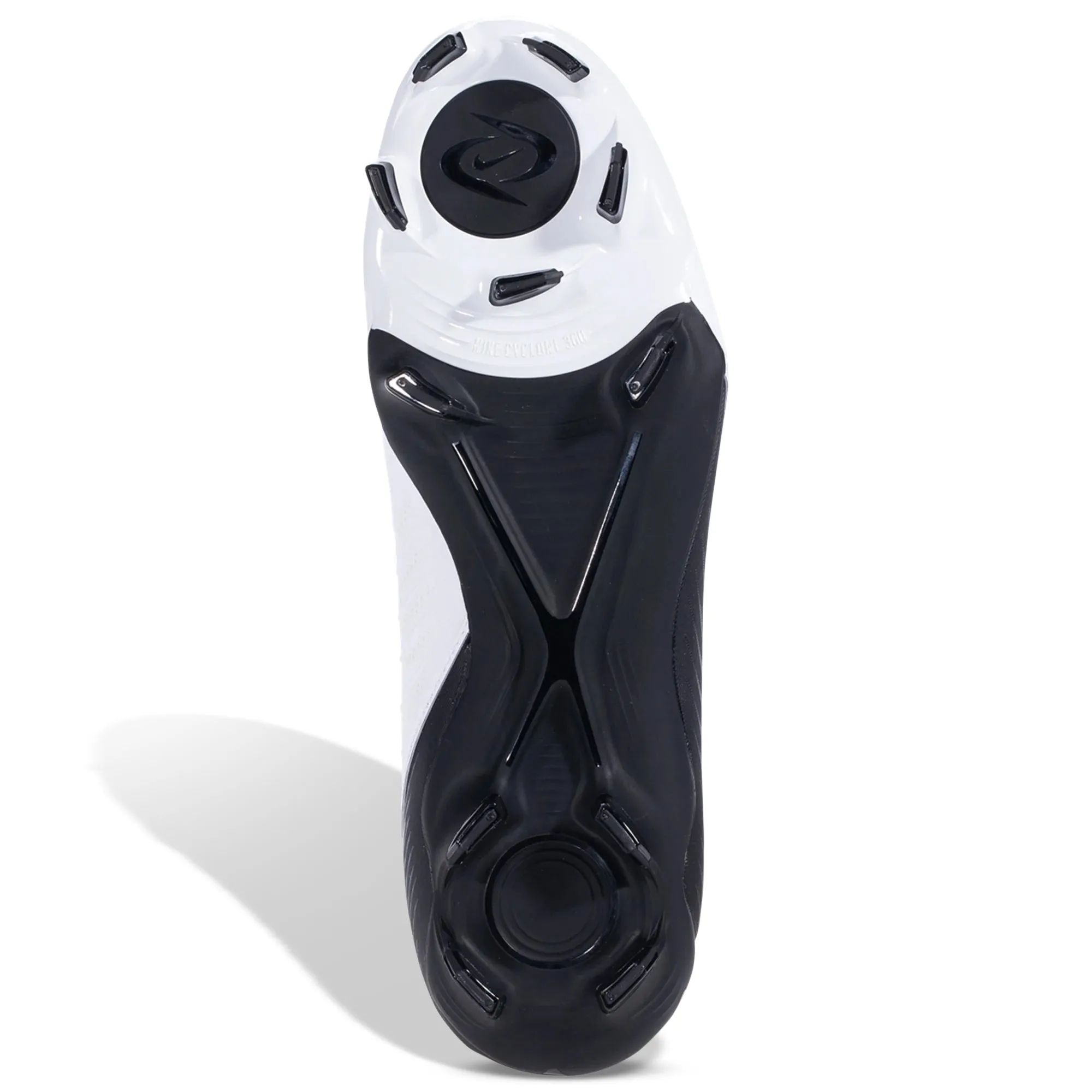 Nike Phantom Luna II Academy FG/MG Soccer Cleats (White/Black-Metallic Gold Coin) Secure Grip Reaction Time