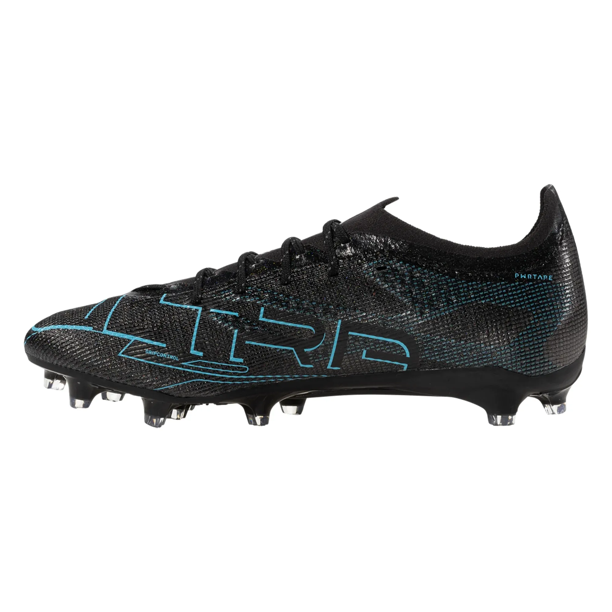 Multi Surface Sprint Burst Puma Ultra 5 Pro FG/AG Soccer Cleats (Black/Silver/Bright Aqua)