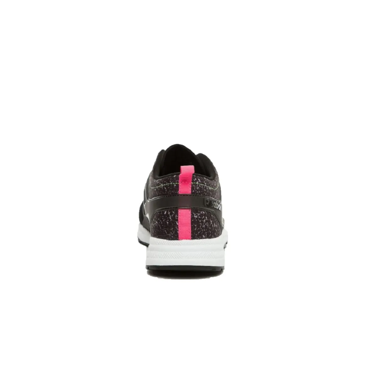 REEBOK V63497 VENTILATOR ADAPT GRAPHIC MN'S (Medium) Black/Green/Pink Mesh/Leather Running Shoes steeplechase shoes weekend - getaway running shoes