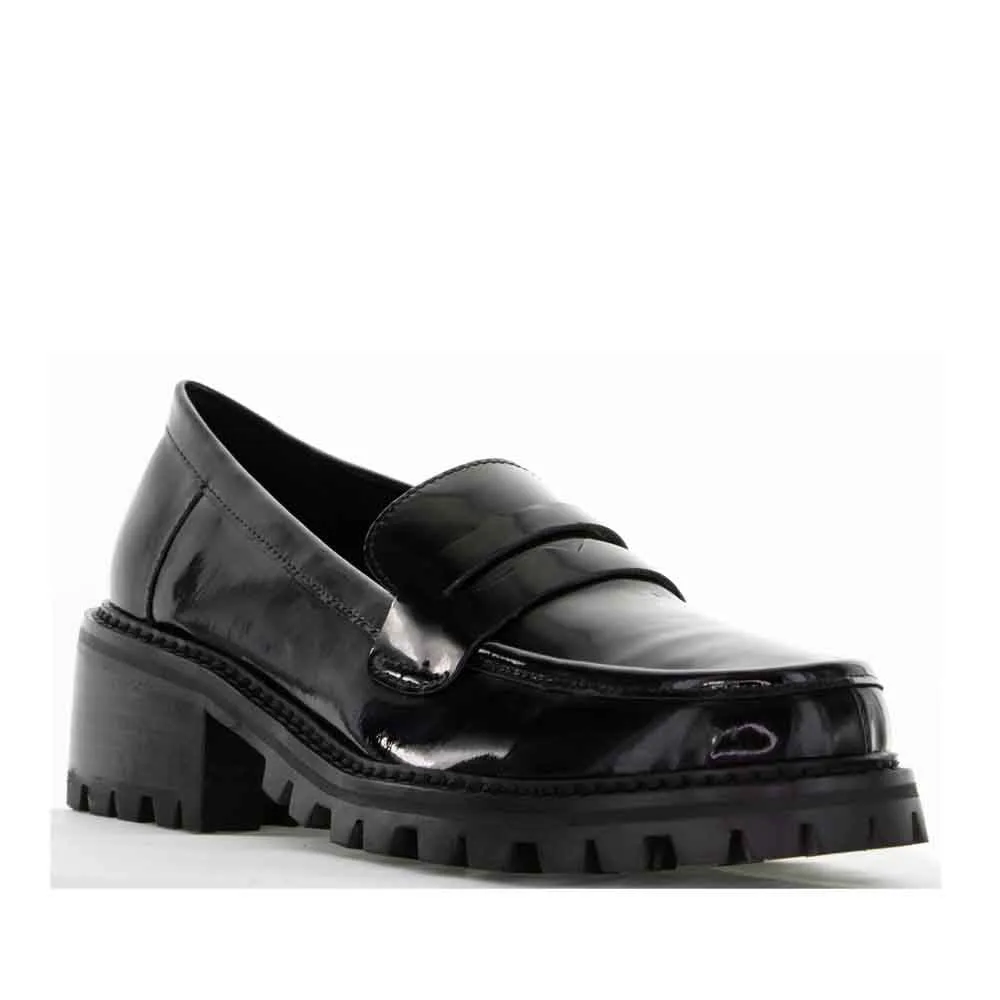 LE SANSA ZOEY BLACK PATENT Slim flexibility